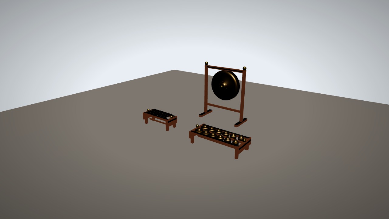 Gamelan — Saron, Bonang, dan Gong