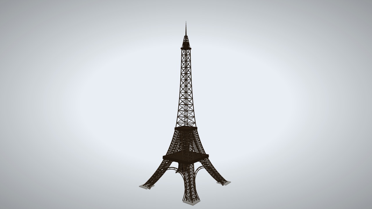 Menara Eiffel — Struktur Rangka dan Ikon Paris