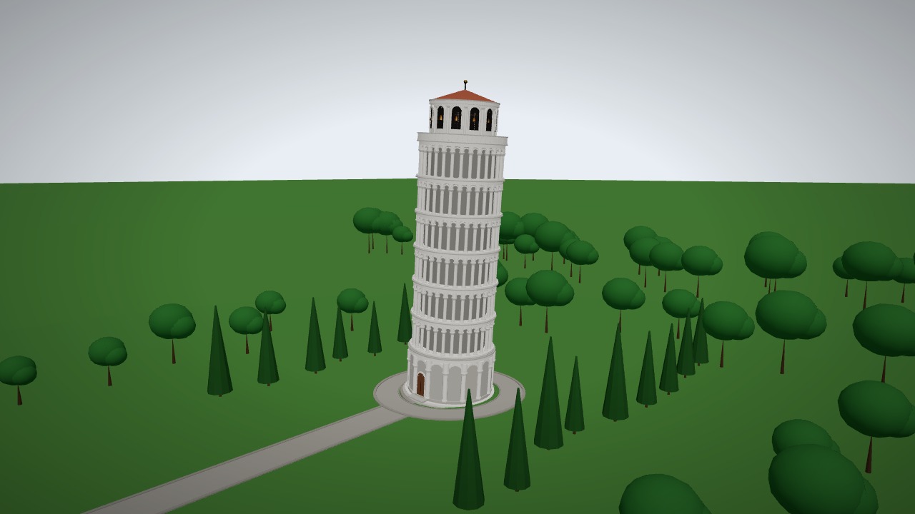 Menara Pisa — Menara Lonceng yang Miring